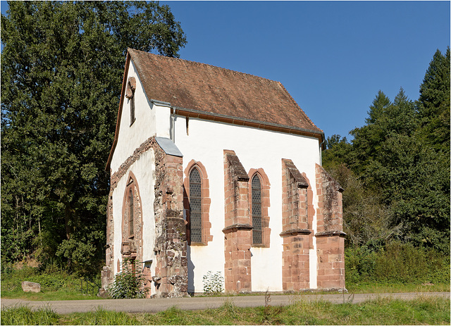 Remains of Tennenbach Abbey  01