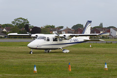 OY-MNS at Solent Airport - 24 May 2020