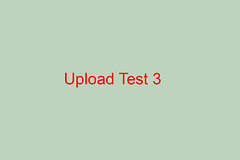Upload test 3