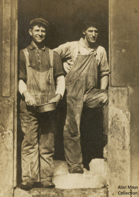Workers in a Doorway