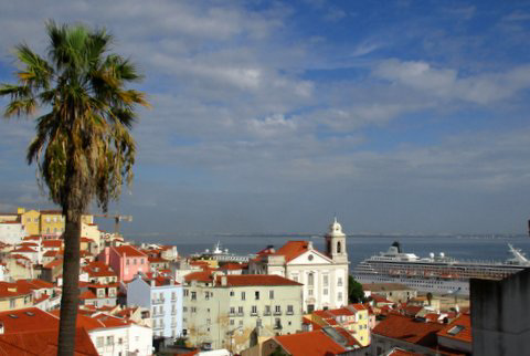 Quartier de l'Alfama, Lisbonne (Portugal)