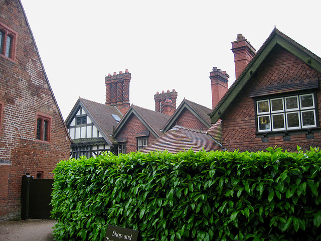 Chimneys at Wightwick Manor, Grade I Listed Building