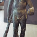 Bronze Herkales in the National Archaeological Museum in Madrid, October 2022
