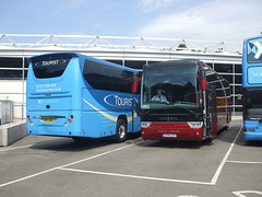 DSCF3477 Coaches at Fleet Service Area - 26 Jul 2018
