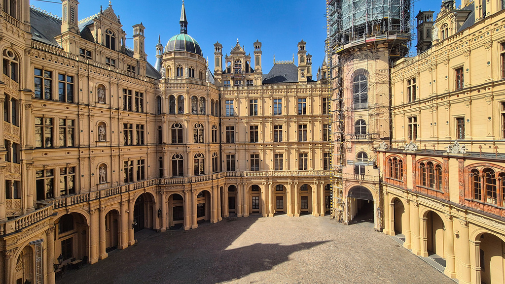 Schloss Schwerin - Innenhof