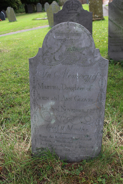 Memorial, All Saints Churchyard, Lubenham, Leicestershire