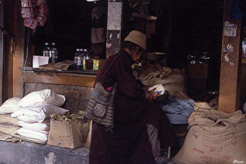 Marché de Leh (Ladakh)