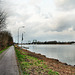 Wesel-Datteln-Kanal kurz vor der Mündung (Datteln) / 19.02.2022