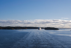 In Schären unterwegs nach Stockholm