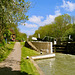 Looking back to Stockton Top Lock No4, Grand Union Canal
