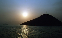 Sonnenuntergang Hongkong 1981