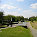 Looking down to Stockton Bridleway Bridge on the Grand Union Canal