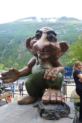 Troll visto en Noruega