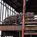 Loren in der Schachthalle von Schacht 9 (Zeche Consolidation 3/4/9, Gelsenkirchen-Bismarck) / 26.05.2022