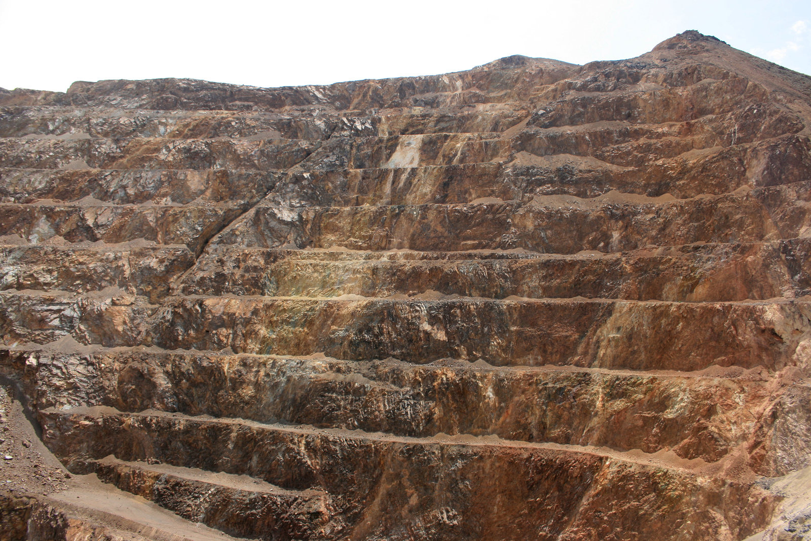 Open pit mine