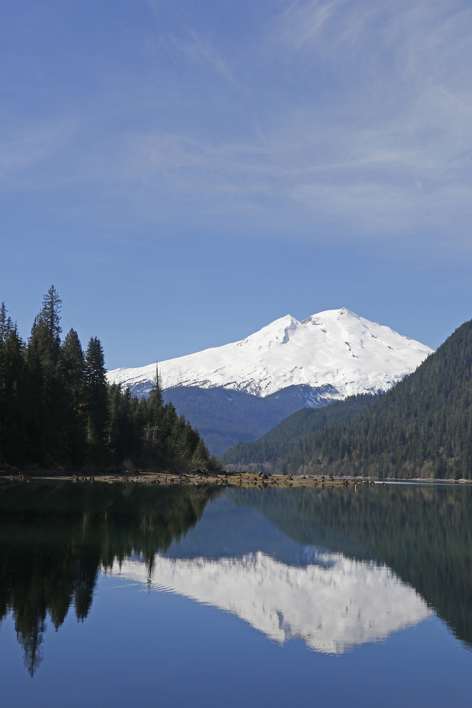 Mount Baker from Baker Lake