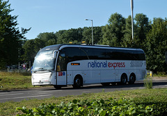 Lucketts Travel (NX owned) X5607 (BK67 LOH) at Fiveways, Barton Mills - 14 Aug 2021 (P1090494)