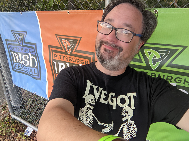 Irish Festival Selfie 09-2022