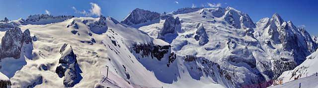 Panoramica Marmolada