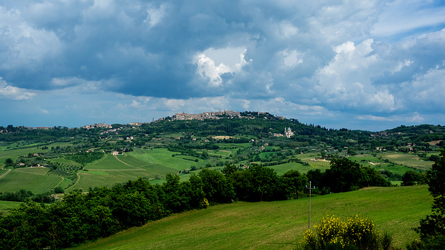 Panorama of Montepulciano Panorama of Montepulciano
