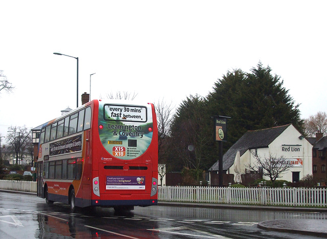 Stagecoach Midlands 15677 (KX10 KTG) in Stratford-upon-Avon - 28 Feb 2014 (DSCF4541)