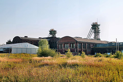 Ehemalige Zeche Westfalen 1/2, Fördergerüste und Maschinenhallen (Ahlen) / 9.08.2025