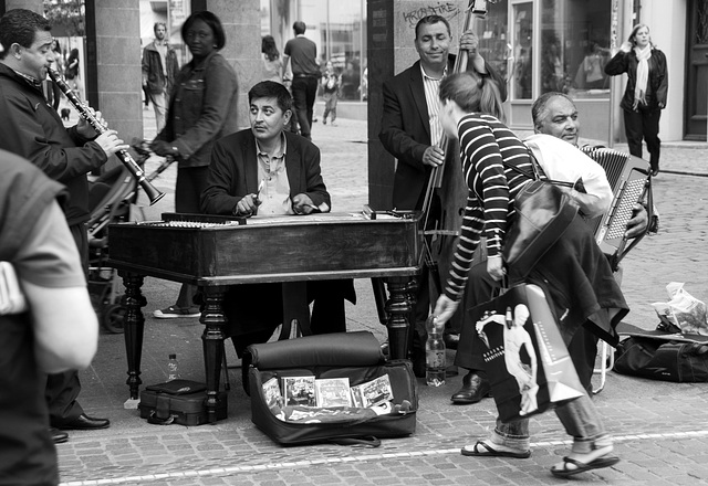 Freiburg's Street life · Kaiser-Joseph-Straße