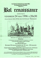 Bal Renaissance à Fontenay-Trésigny le 24/05/1996