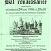 Bal Renaissance à Fontenay-Trésigny le 24/05/1996