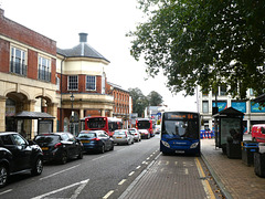 Stagecoach West buses in Banbury - 25 Sep 2024 (P1190837)