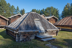 Kirchdorf in Arvidsjaur (© Buelipix)