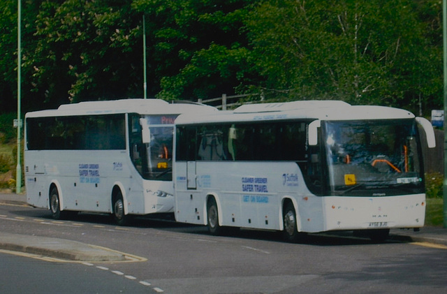 Suffolk County Council Marcopolo coaches - 20 May 2008 (Scan RSCN1599)