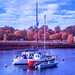 Yachts on the River Leven - IRChrome