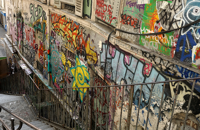 Graffitti, Montmartre