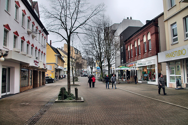 Limbecker Straße, Fußgängerzone (Dortmund-Lütgendortmund) / 11.02.2023