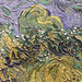 Detail of Cypresses by Van Gogh in the Metropolitan Museum of Art, May 2011