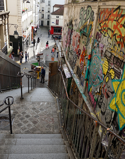 Stairway, Montmartre