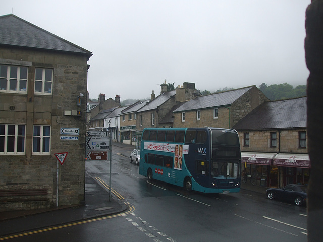 DSCF3738 Arriva NK57 GXD in Rothbury - 13 Jun 2016