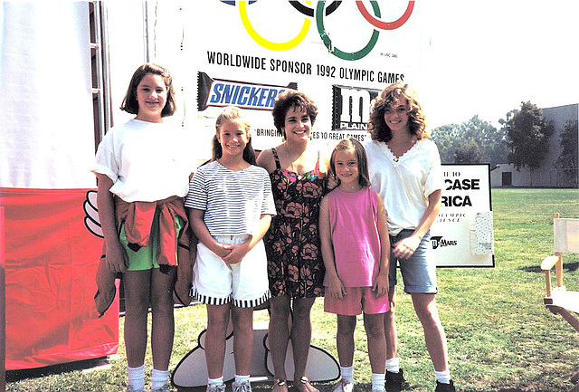 Olympic Games memories. Los Angeles Olympic Festival, 1991
