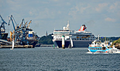 sortie du Braémar rade de LORIENT