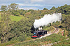 Raven N.E. class J27 65894 climbing past Darnholme light engine as th 09.15 Grosmont - Goathland NYMR 25th September 2021,