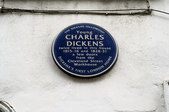 IMG 8644-001-Young Charles Dickens Blue Plaque