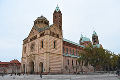 Speyer - Kaiserdom (Ansicht von Südwest)