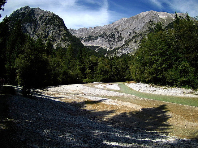 im unteren Leutaschtal im unteren Leutaschtal