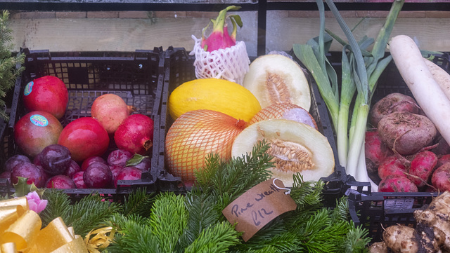 Fruit and Veg in the Rain