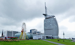 Riesenrad vorm Klimahaus 2016