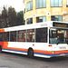 Cambus Limited 364 (P564 APM) in Emmanuel Street, Cambridge – 15 Feb 1997 (344-24A)