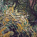 Detail of Cypresses by Van Gogh in the Metropolitan Museum of Art, May 2011