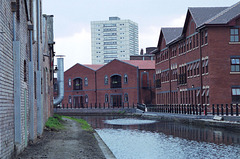 Birmingham and Fazeley Canal (Scan from the 1980s), now Cuckoo Wharf