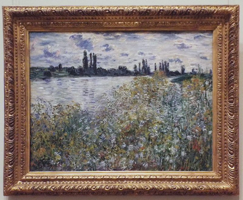 Ile aux Fleurs near Vetheuil by Monet in the Metropolitan Museum of Art, July 2018